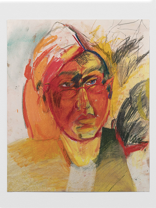 <i>Mrs. De</i>, pastel on paper, 14 x 17 inches, 2017